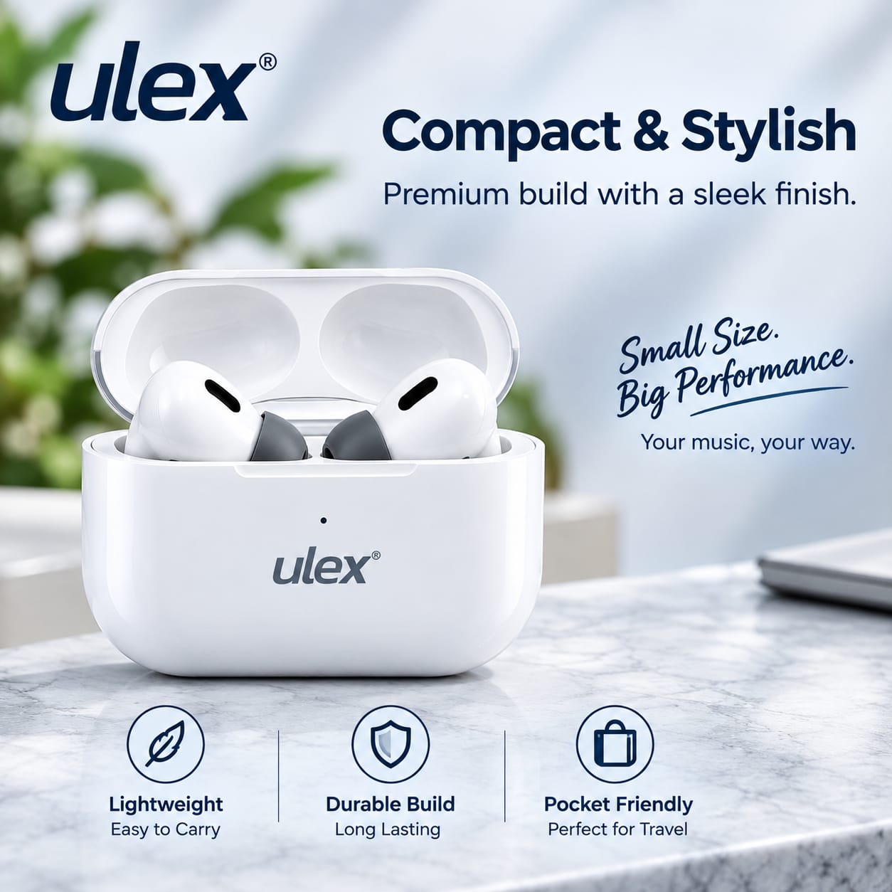 Ulex Shining Pro2 ANC/ENC Wireless Earbuds