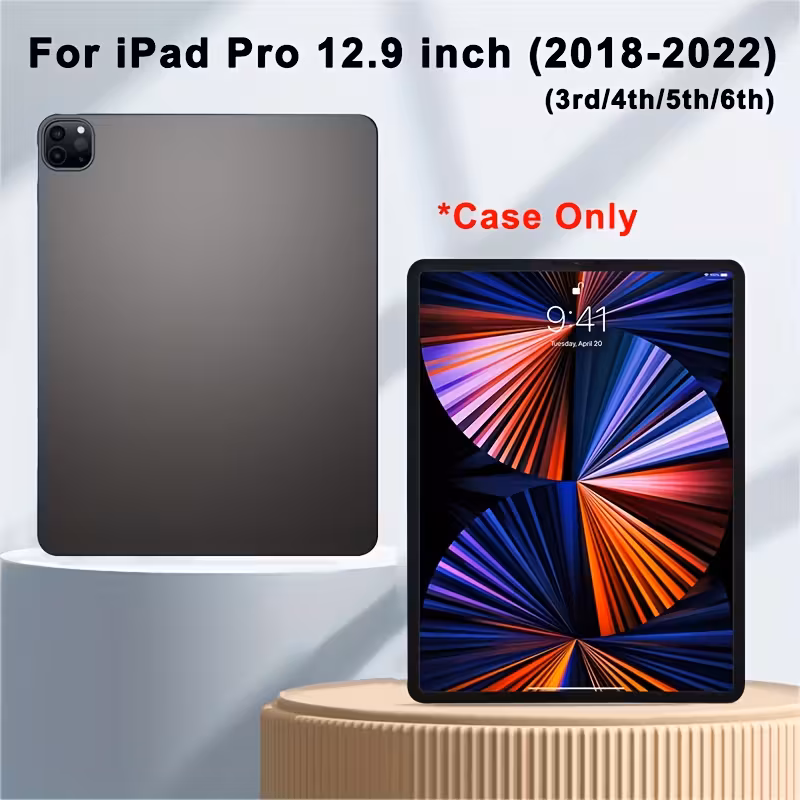Chenjiaxin TPU Black Silicone Case for iPad Pro 32.77cm